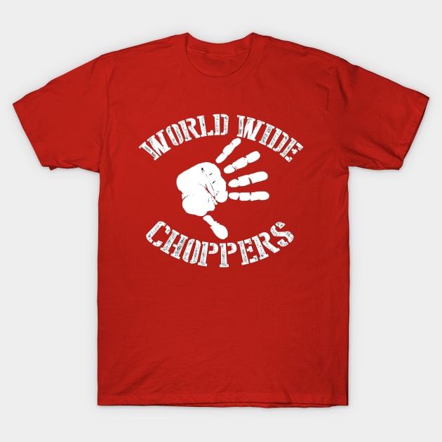 World wide choppers T-Shirt by Cult Classic Clothing 